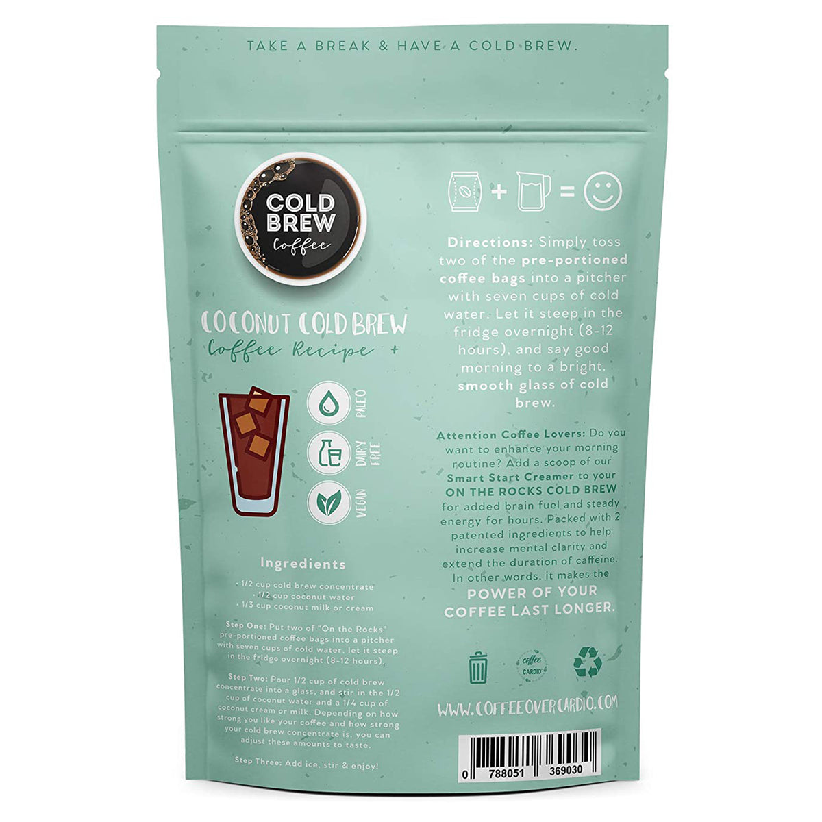 Café frío con hielo