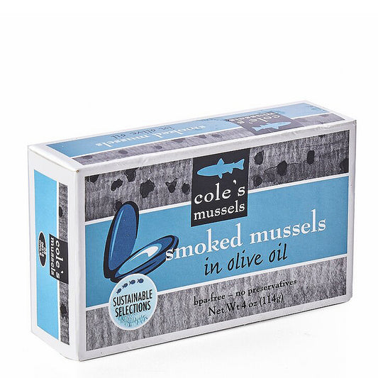 Smoked Mussels in Olive Oil