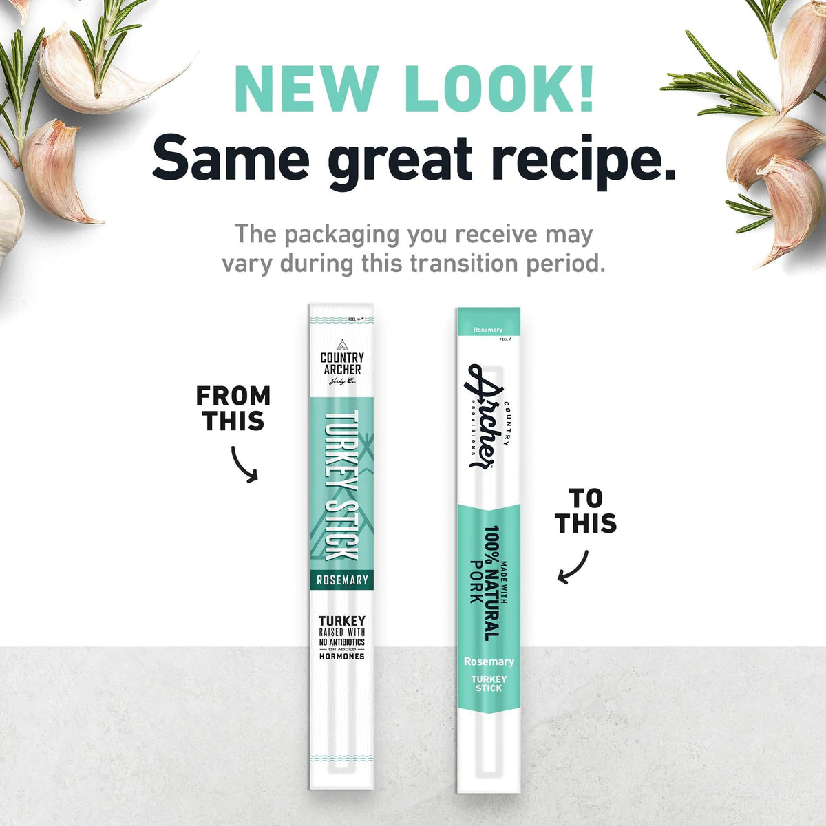 Rosemary Turkey Jerky Meat Stick