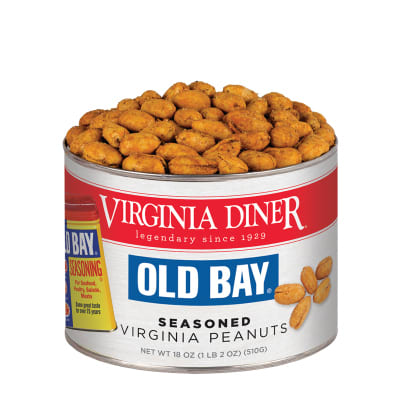 Old Bay Seasoned Peanuts - 18oz