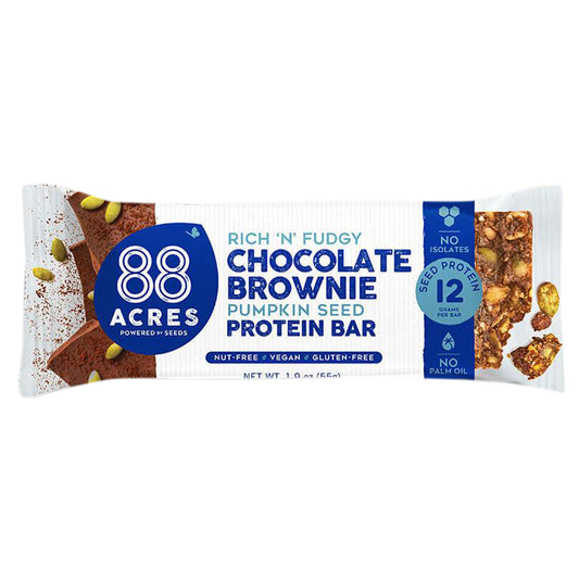 Barra proteica de brownie de chocolate amargo