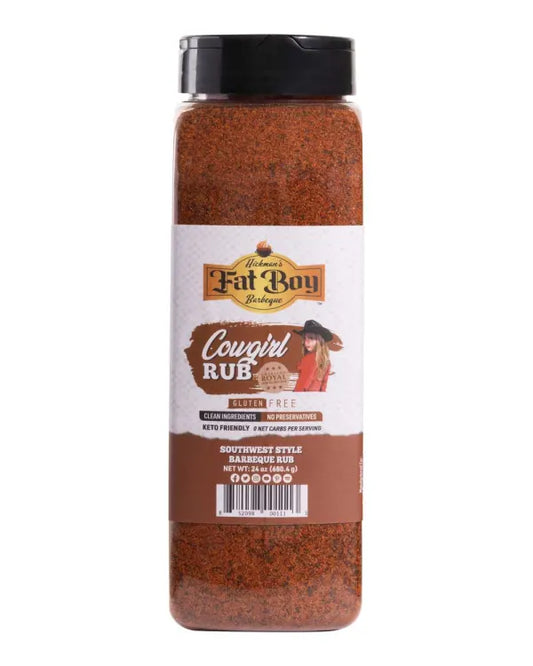 Cowgirl Gluten Free Natural BBQ Rub 24 oz