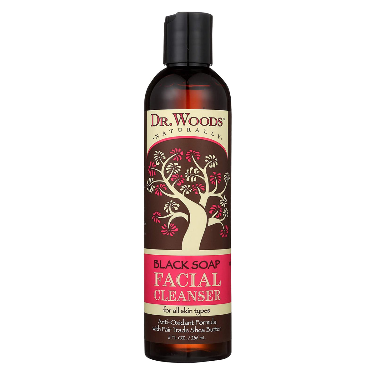 Limpiador facial de jabón negro