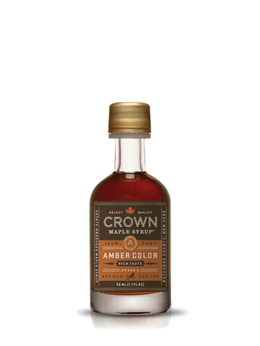 Amber Color and Rich Taste Organic Maple Syrup - 50ml