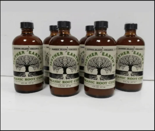 Sidra de raíz orgánica de la Madre Tierra - Original, 8 oz