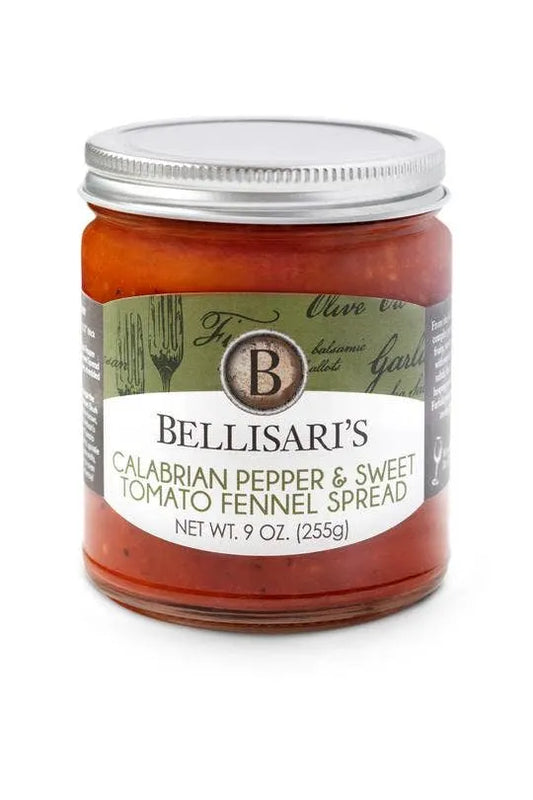 Bellisari's Spread - Calabrian Pepper and Sweet Tomato Fennel