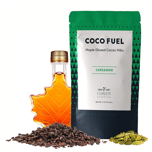 Coco Fuel Maple Glazed Cacao Nibs
