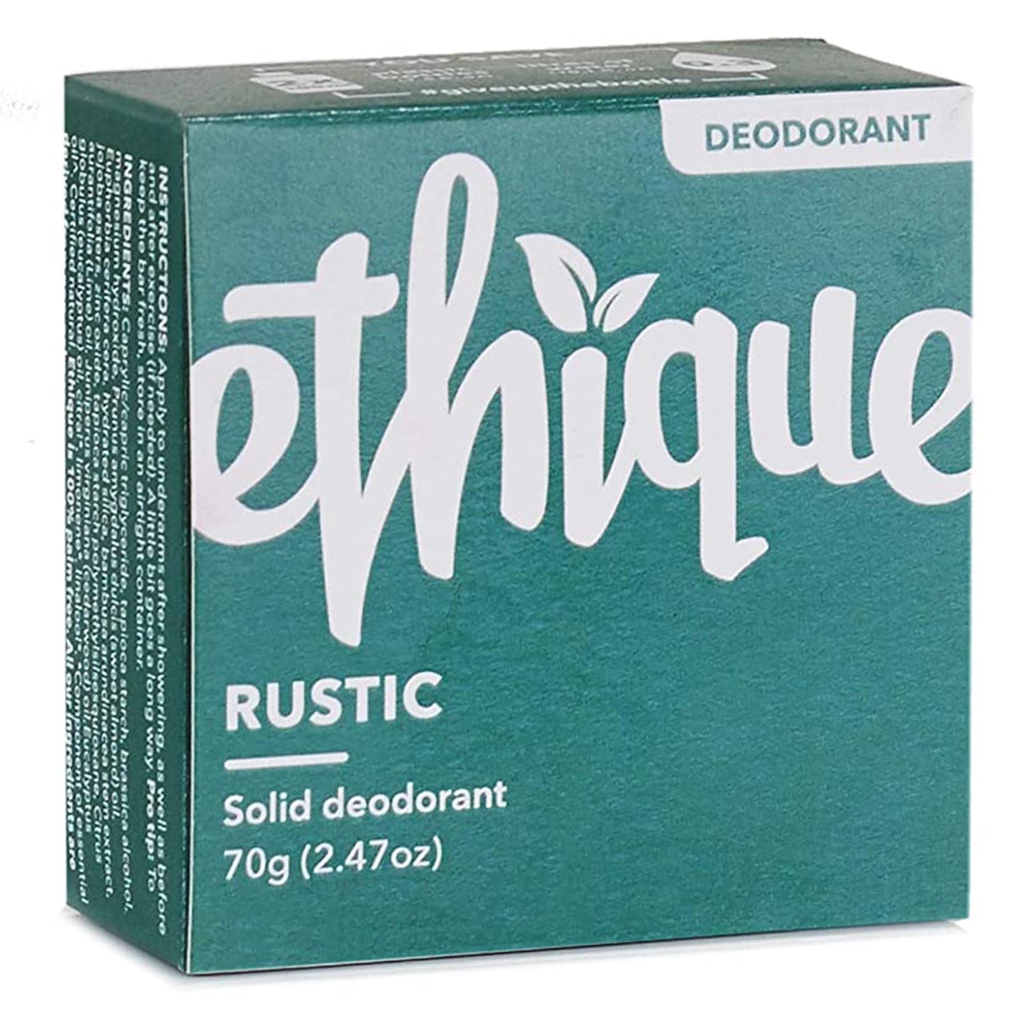Rustic Lime & Eucalyptus Solid Deodorant