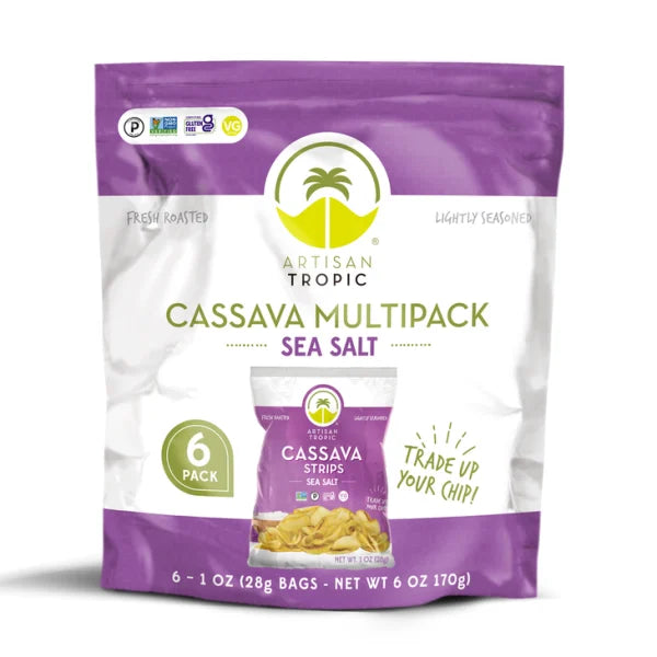 Paquete múltiple de tiras de sal marina Artisan Tropic Cassava