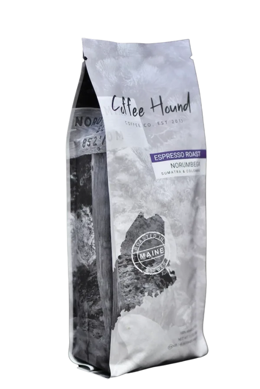 Coffee Hound 12 oz Whole Bean - Norumbega Espresso