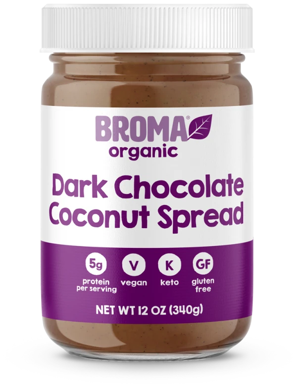 Tartinade au chocolat noir et à la noix de coco Broma