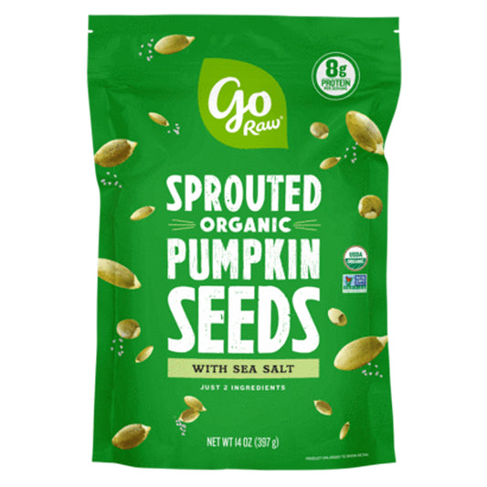 Sprouted Organic Pumpkin Seeds