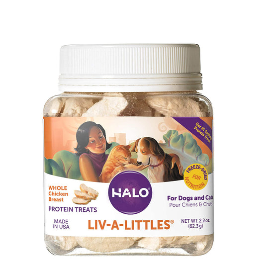 Delicias proteicas de pechuga de pollo liofilizadas 