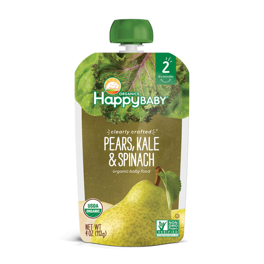 Clearly Crafted: Pears, Kale & Spinach Pouch