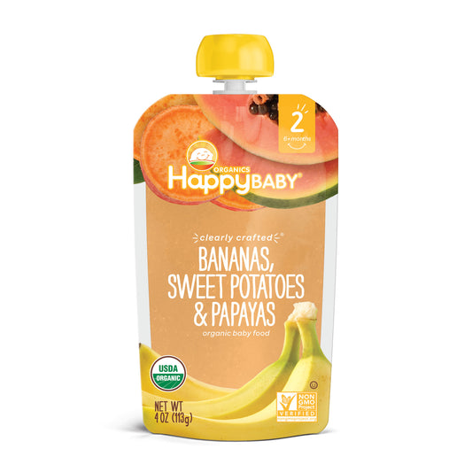 Clearly Crafted: Bananas, Sweet Potatoes & Papayas Pouch
