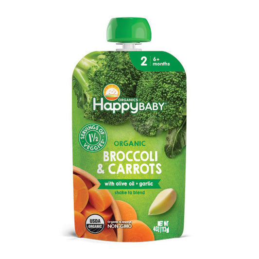 Savory Blends: Broccoli & Carrots Pouch