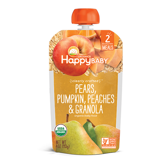 Clearly Crafted: Pears, Pumpkin, Peaches & Granola Pouch