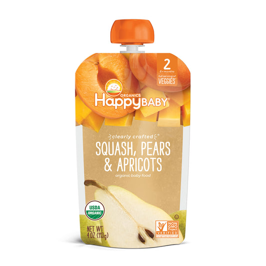 Clearly Crafted: Squash, Pears & Apricots Pouch