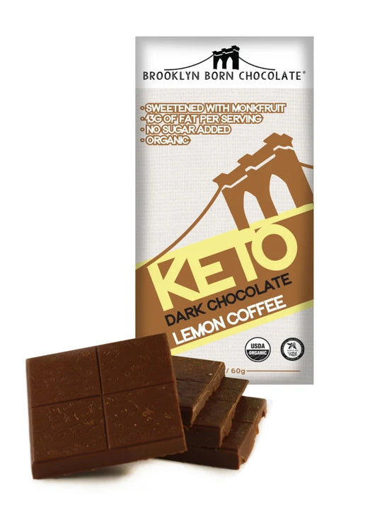 Barra de chocolate amargo Keto de chocolate Brooklyn Born