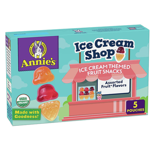 Ice Cream Themed Fruit Snacks