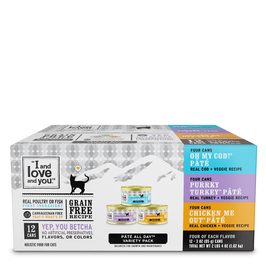 Canned Cat Food Variety Pack