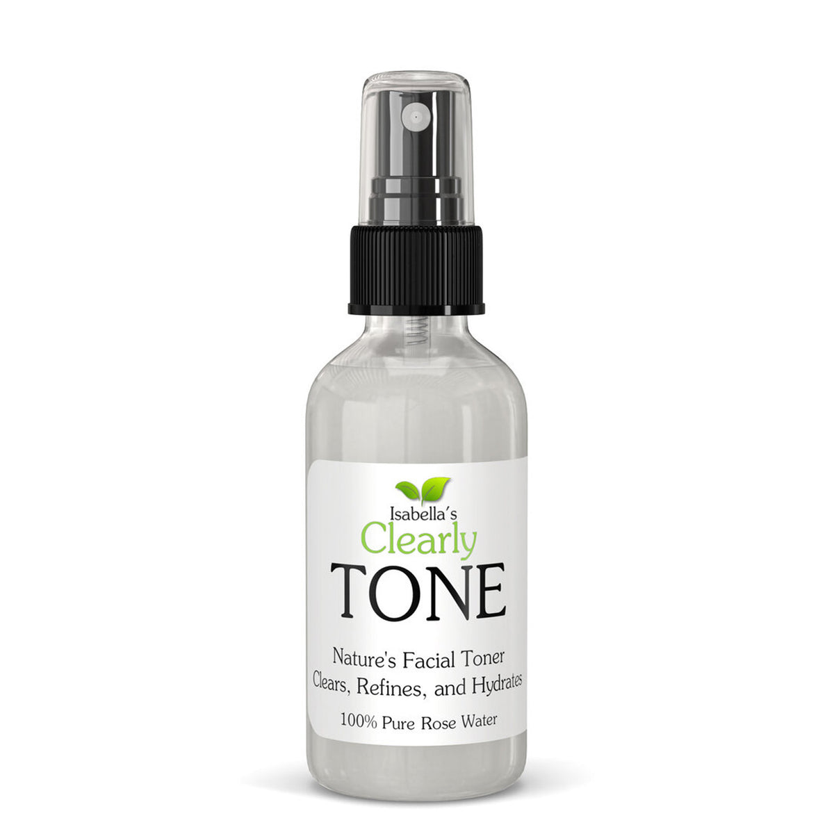 Tonique pour le visage à l'eau de rose pure Clearly Tone