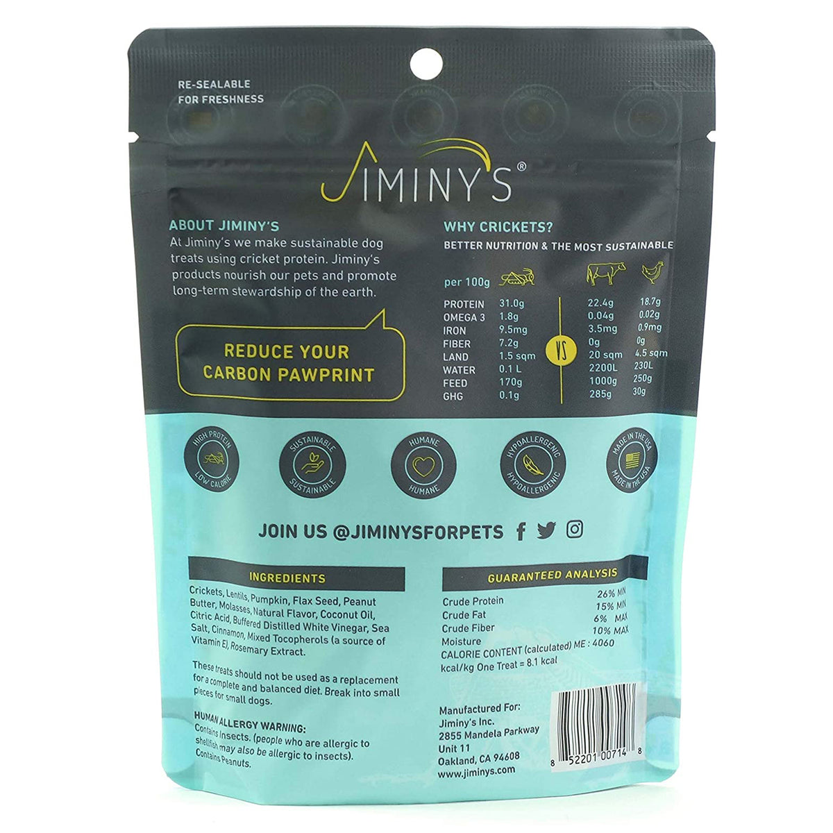 Jiminys Dog Treats