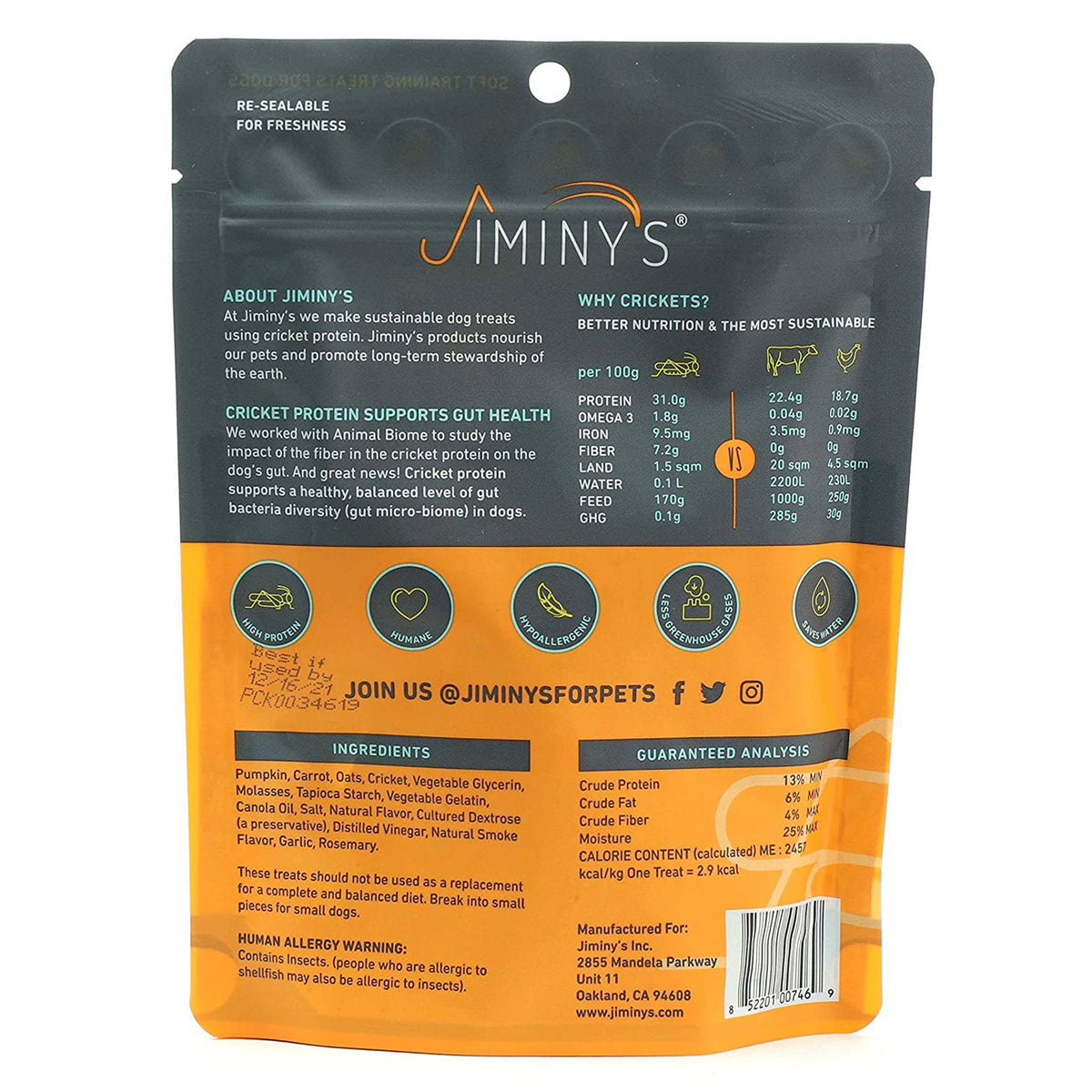 Jiminys Dog Treats