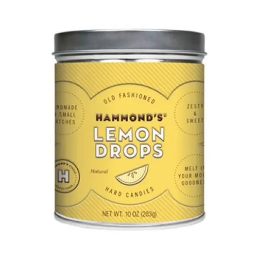 Drop Candy - Natural Lemon, 10oz Tin