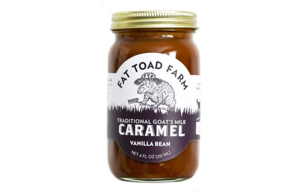 Vanilla Bean Goat's Milk Caramel - 8oz Jar