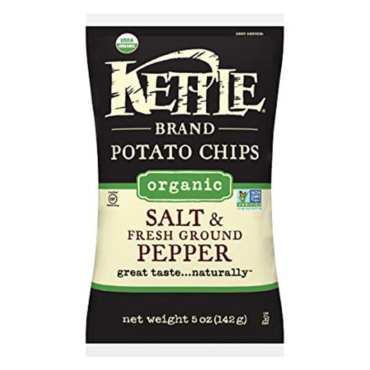 Potato Chips Organic Salt & Fresh Ground Pepper