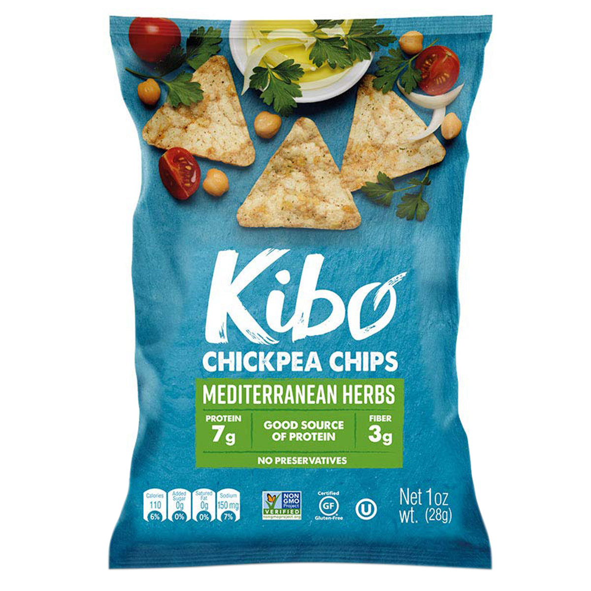 Chips de garbanzos