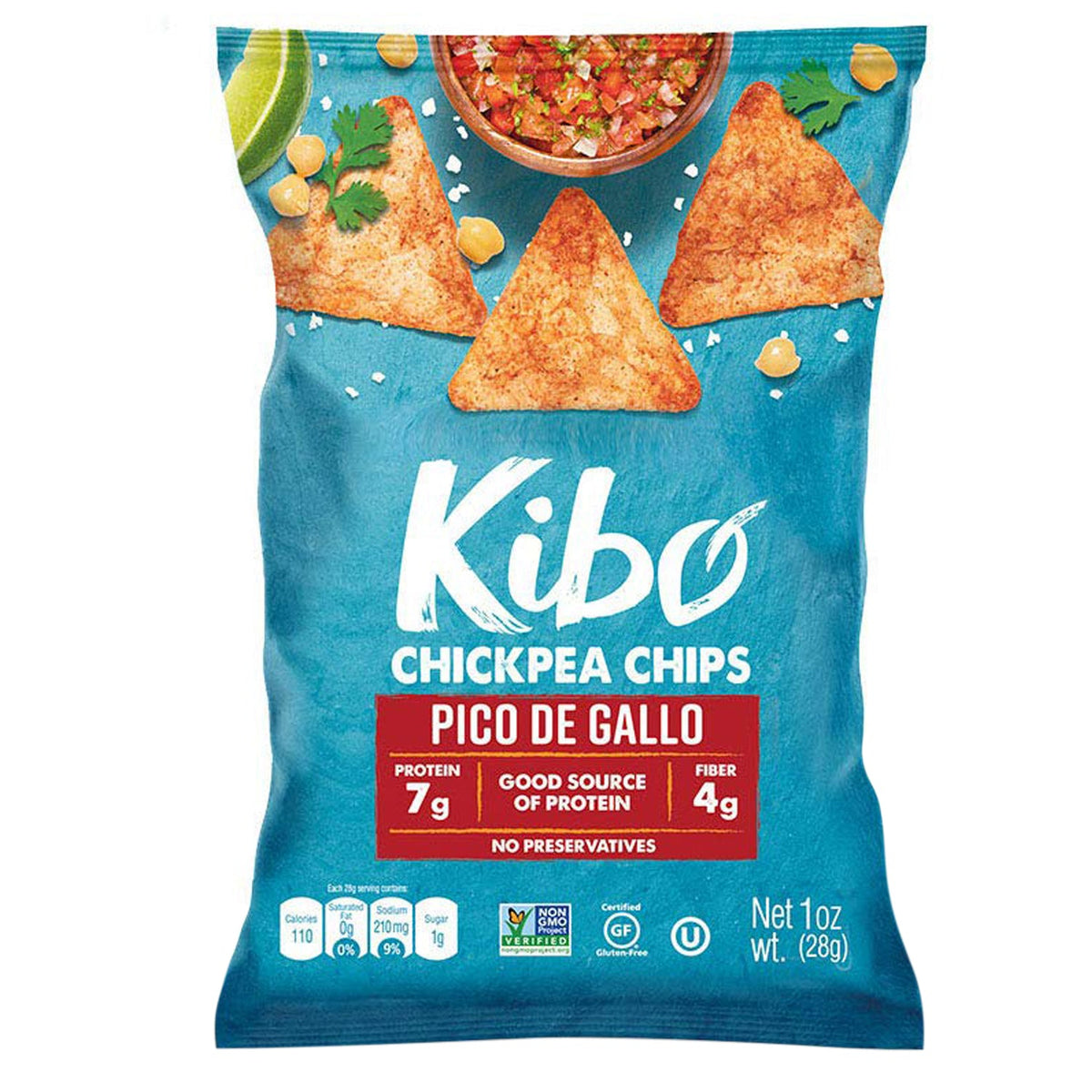 Chips de garbanzos