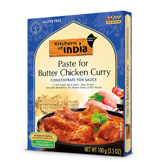 Pâte de curry au poulet au beurre
