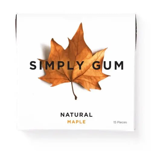 Natural Chewing Gum - Maple