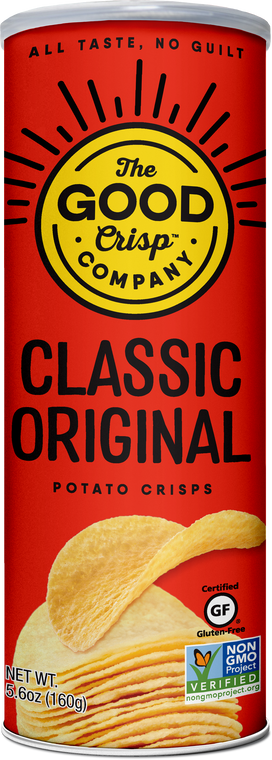 The Good Crisp Company Patatas fritas clásicas originales sin gluten - 5.6 oz