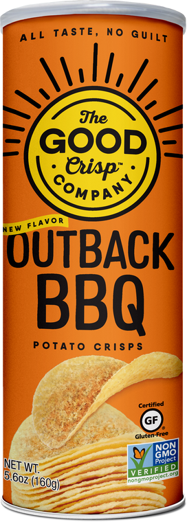 The Good Crisp Company Outback BBQ Gluten Free Chips - 5.6oz