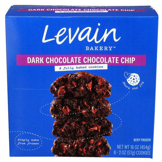 Dark Chocolate Chocolate Chip Cookies
