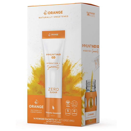 IMMUNITYAID GO Zero Sugar Immunity + Hydration