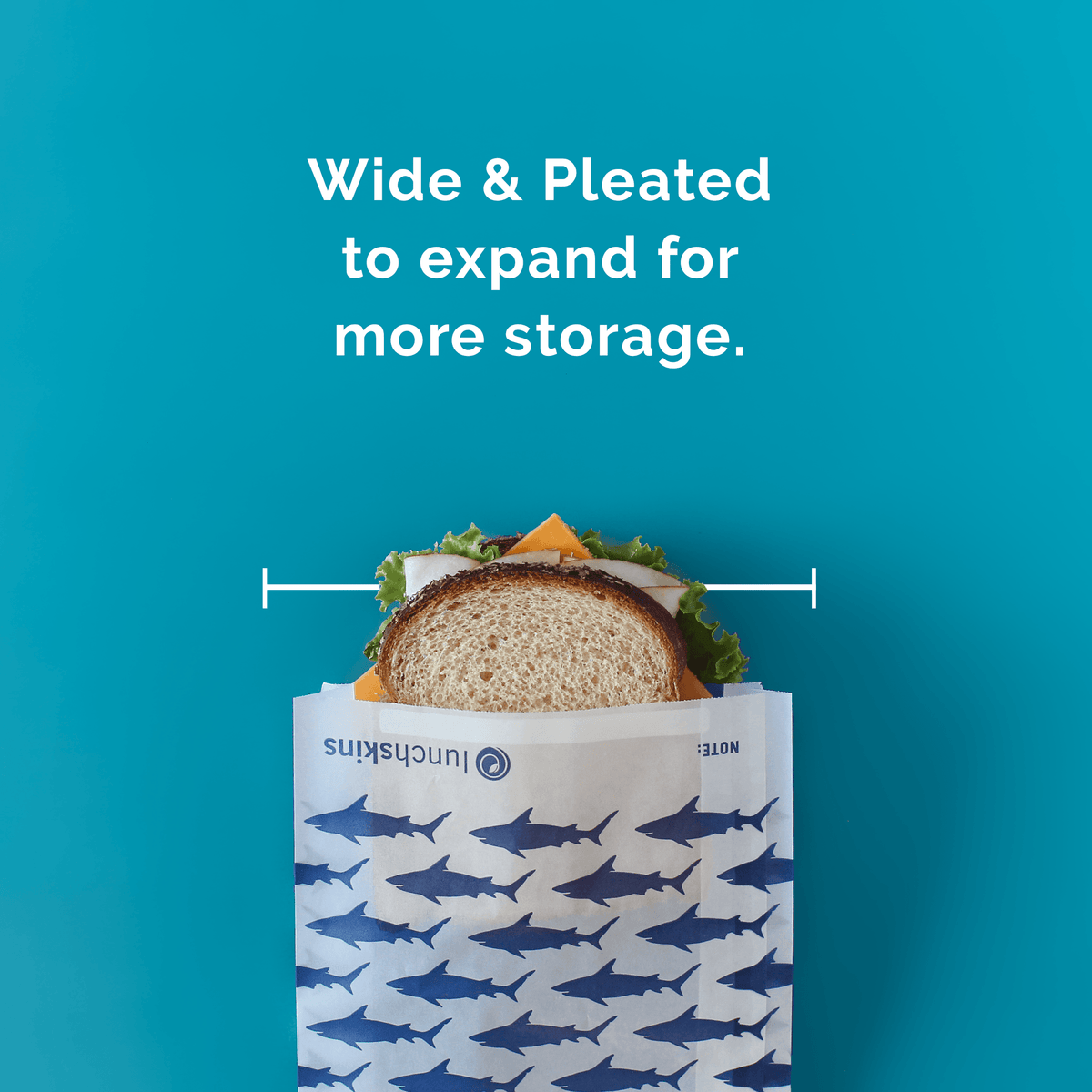 Sacs à sandwich en papier non ciré recyclables et scellables avec bande de fermeture