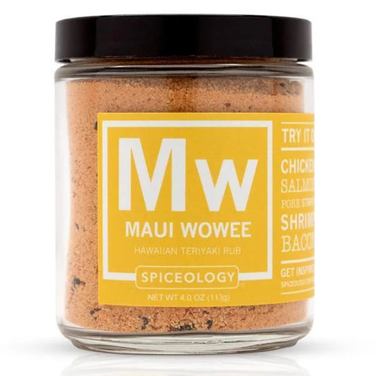 Maui Wowee Hawaiian Rub Glass Jar