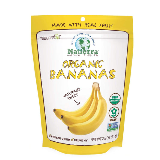 Organic Freeze-Dried Bananas