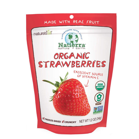 Organic Freeze-Dried Strawberries