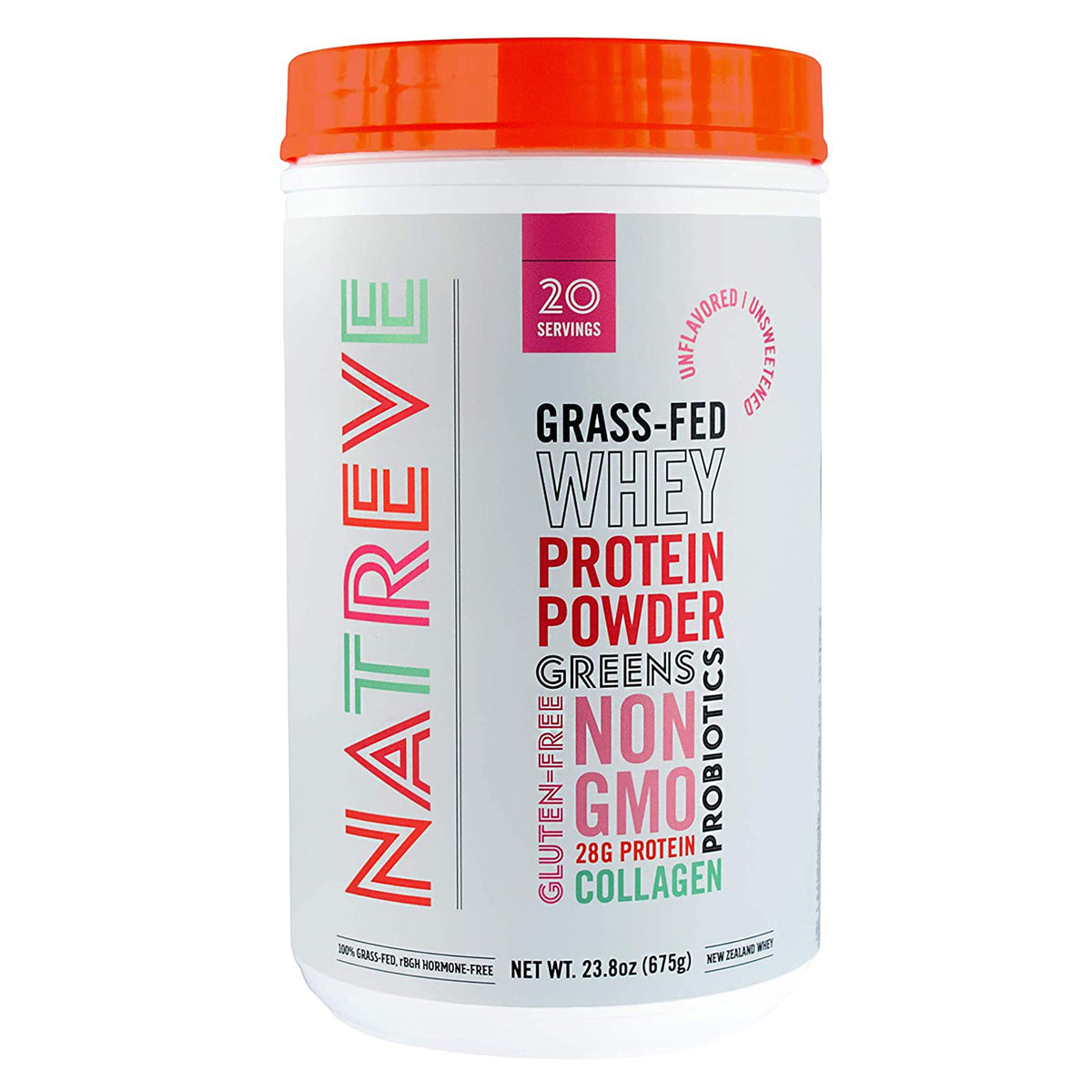 Grass-Fed Whey Protein Unflavoured-Unsweetened