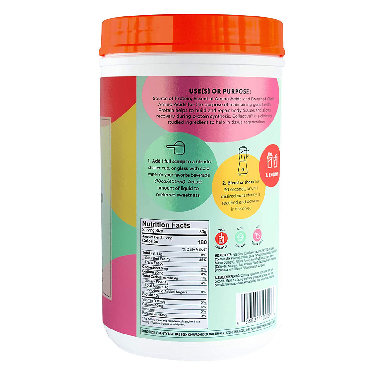 Keto Collagen French Vanilla Wafer Sundae