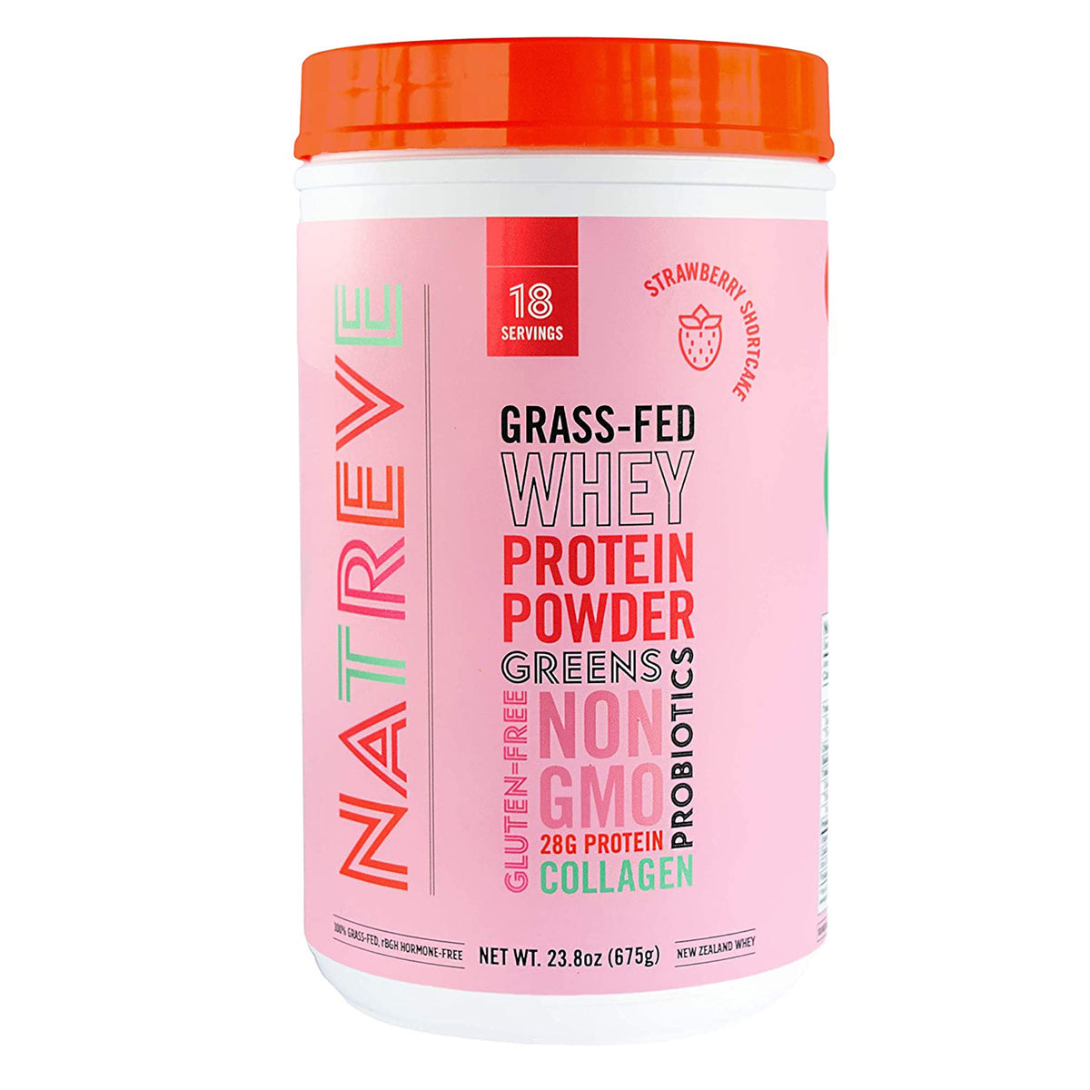 Strawberry Shortcake Grass-Fed Whey Protein Powder