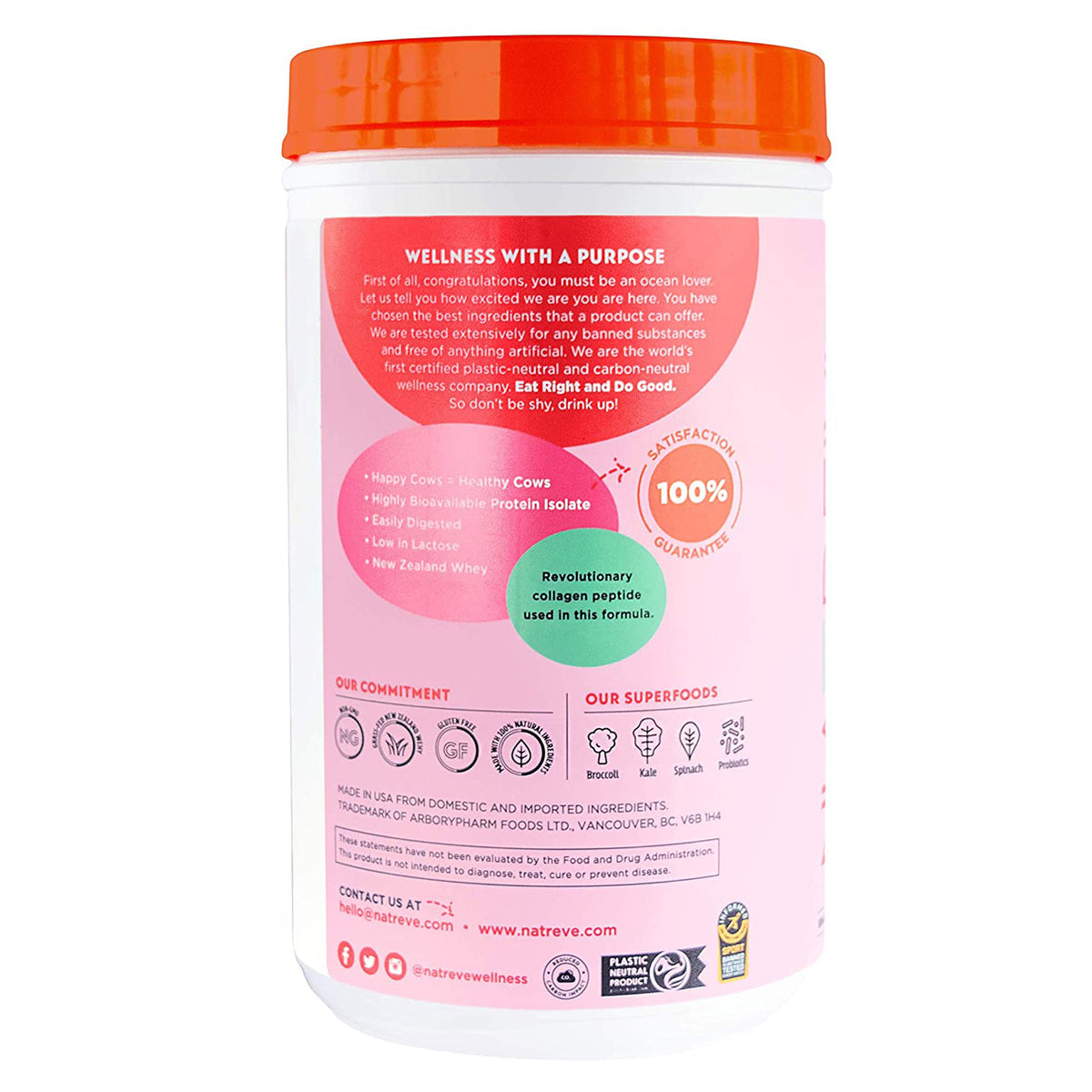 Strawberry Shortcake Grass-Fed Whey Protein Powder