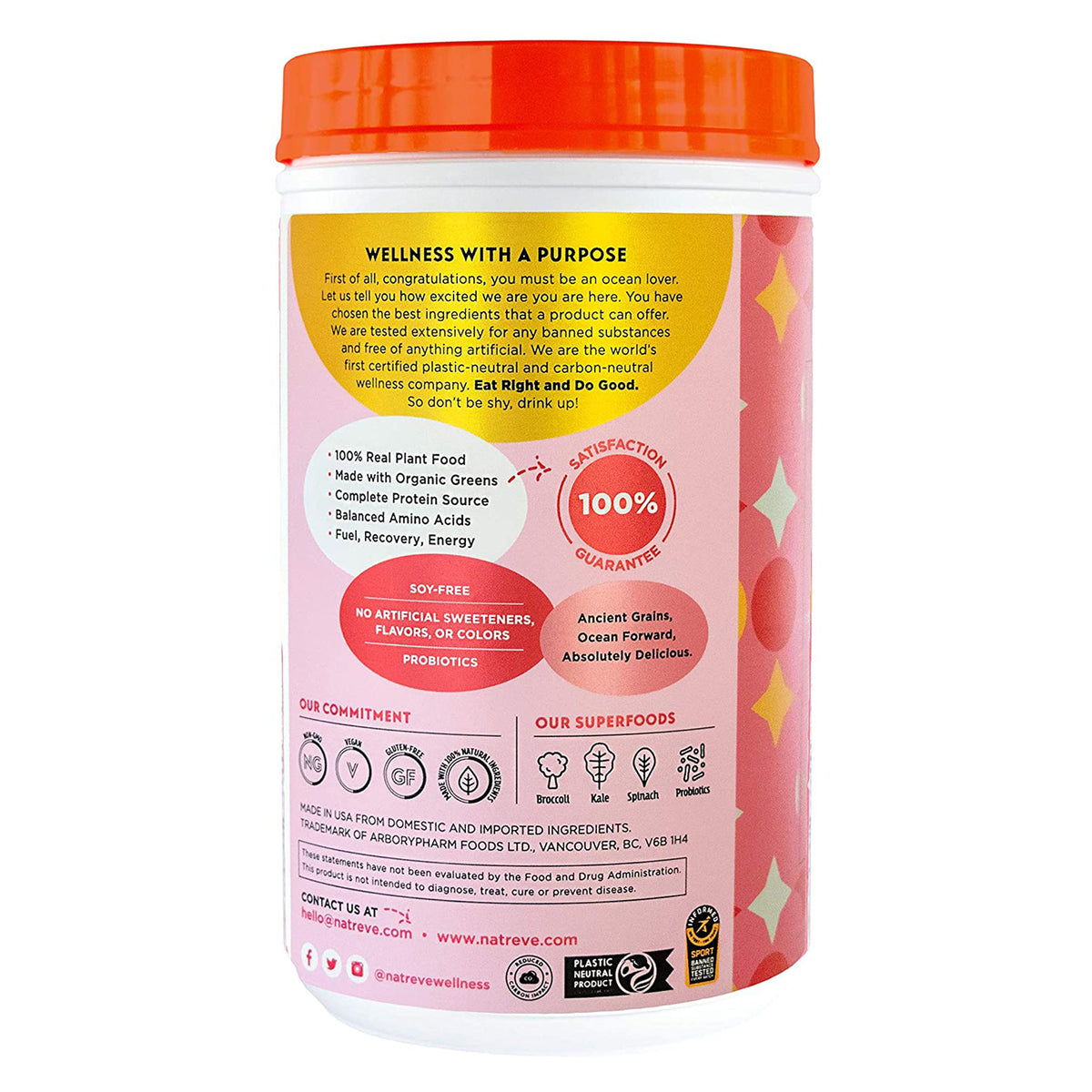 Strawberry Shortcake Vegan Protein Powder