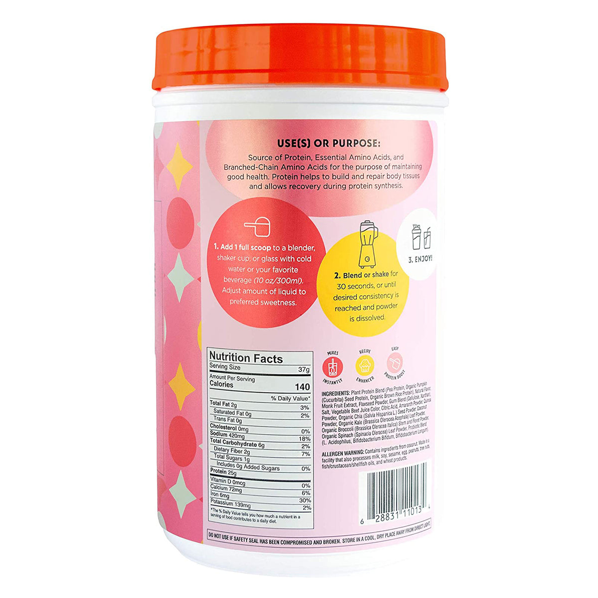 Strawberry Shortcake Vegan Protein Powder