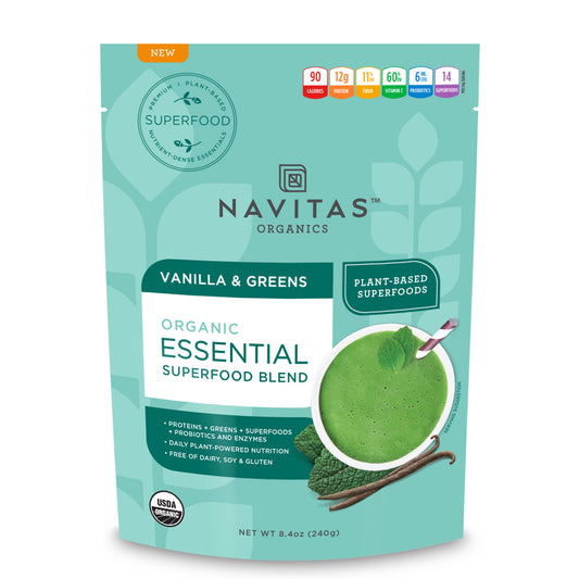 Mezcla esencial de vainilla y verduras 